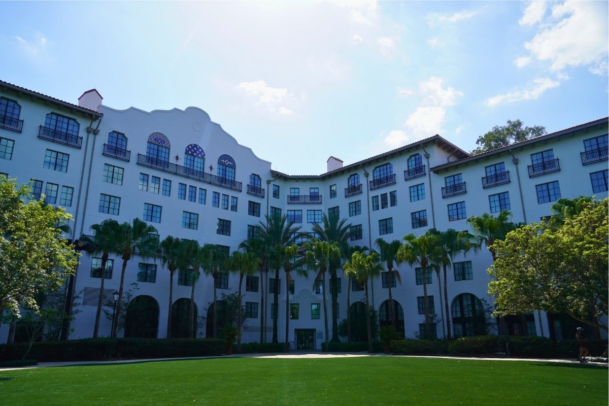 Exterior of Hard Rock Hotel at Universal Orlando Resort